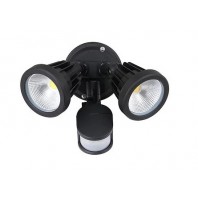 3A Lighting-DOUBLE SPOTLIGHT SENSOR TRICOLOUR - Black & White